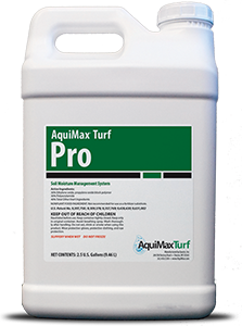 AquiMax Turf Pro is a wetting agent designed for professional Turf applications